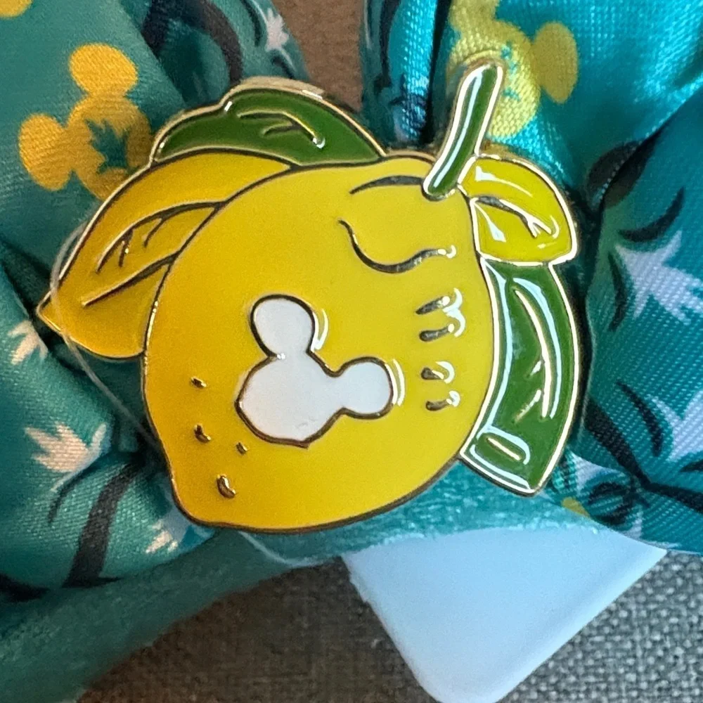 Disney Gold and Teal Sequin Minnie Ears Headband